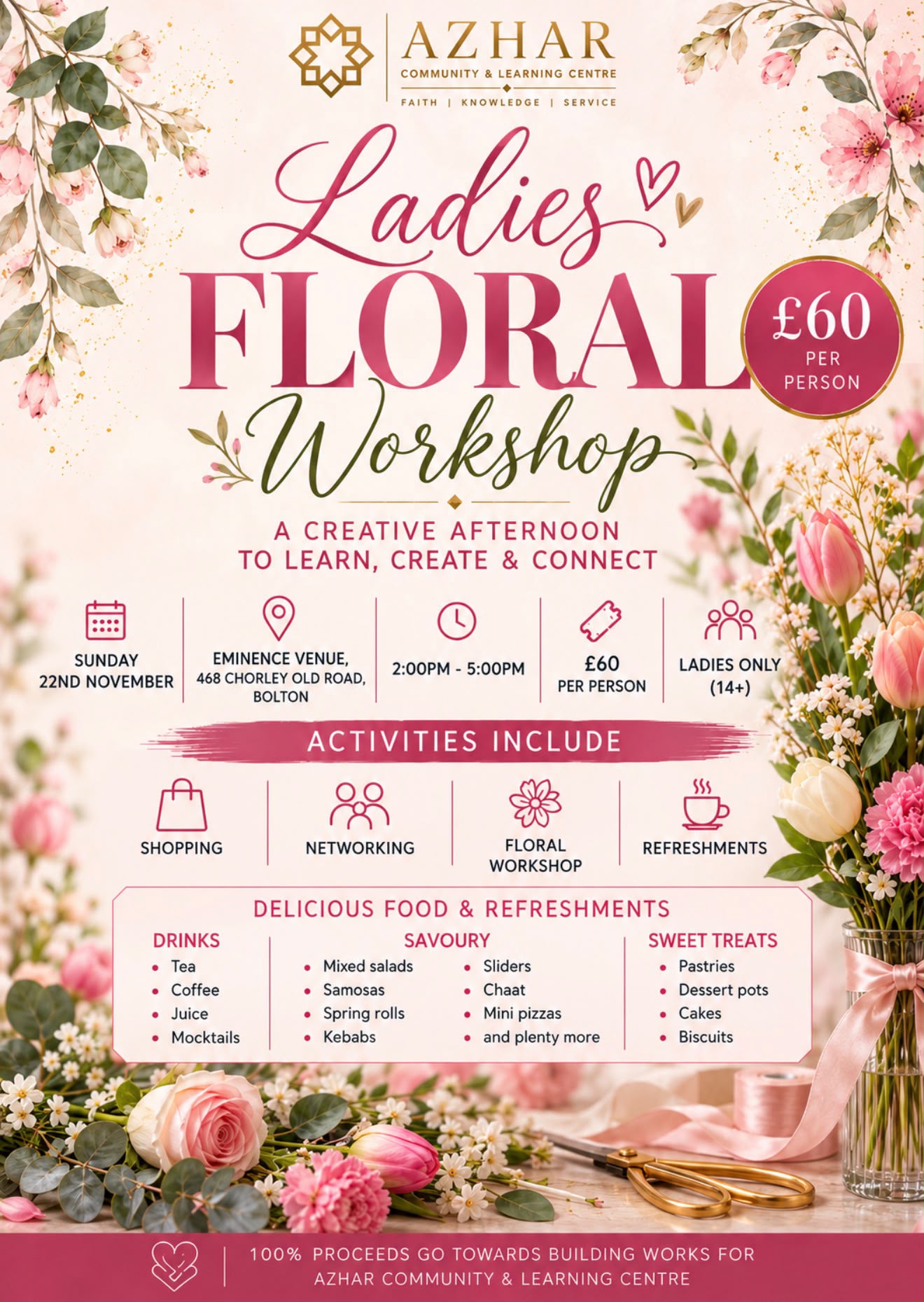 Ladies Floral Workshop